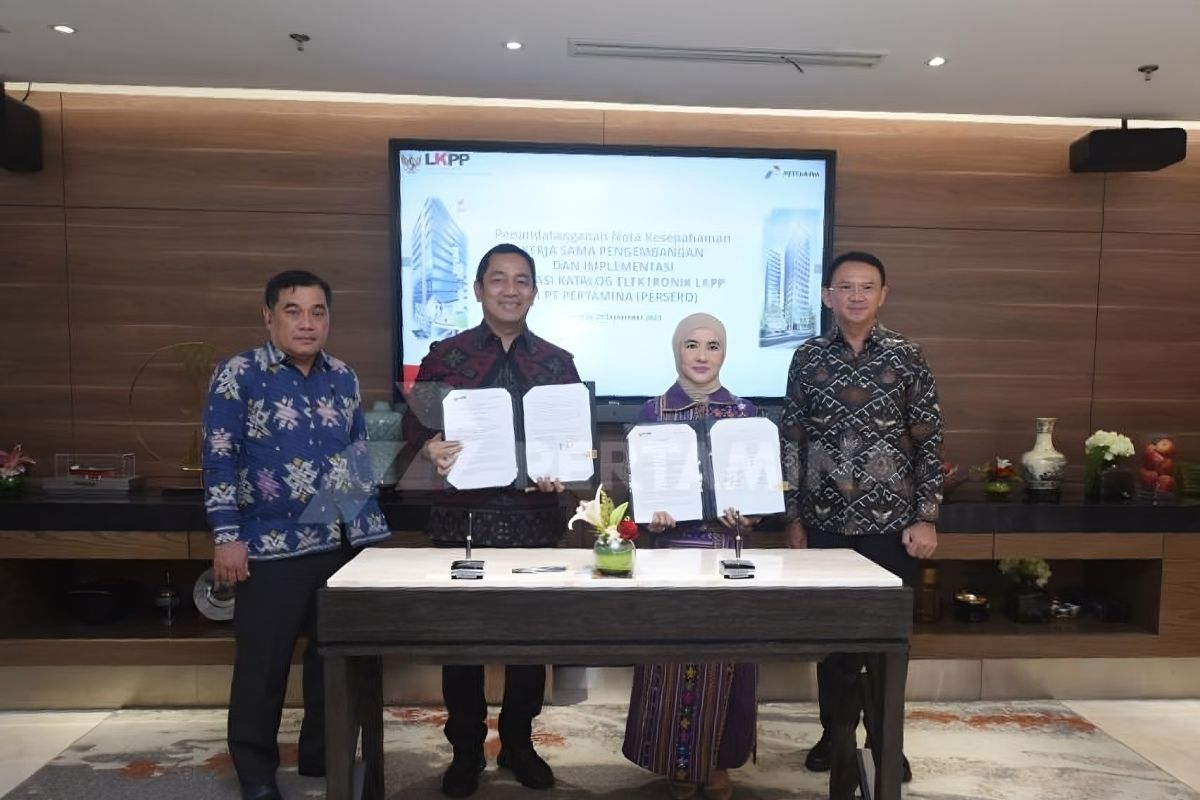 Pertamina gandeng LKPP implementasikan Aplikasi E-Katalog