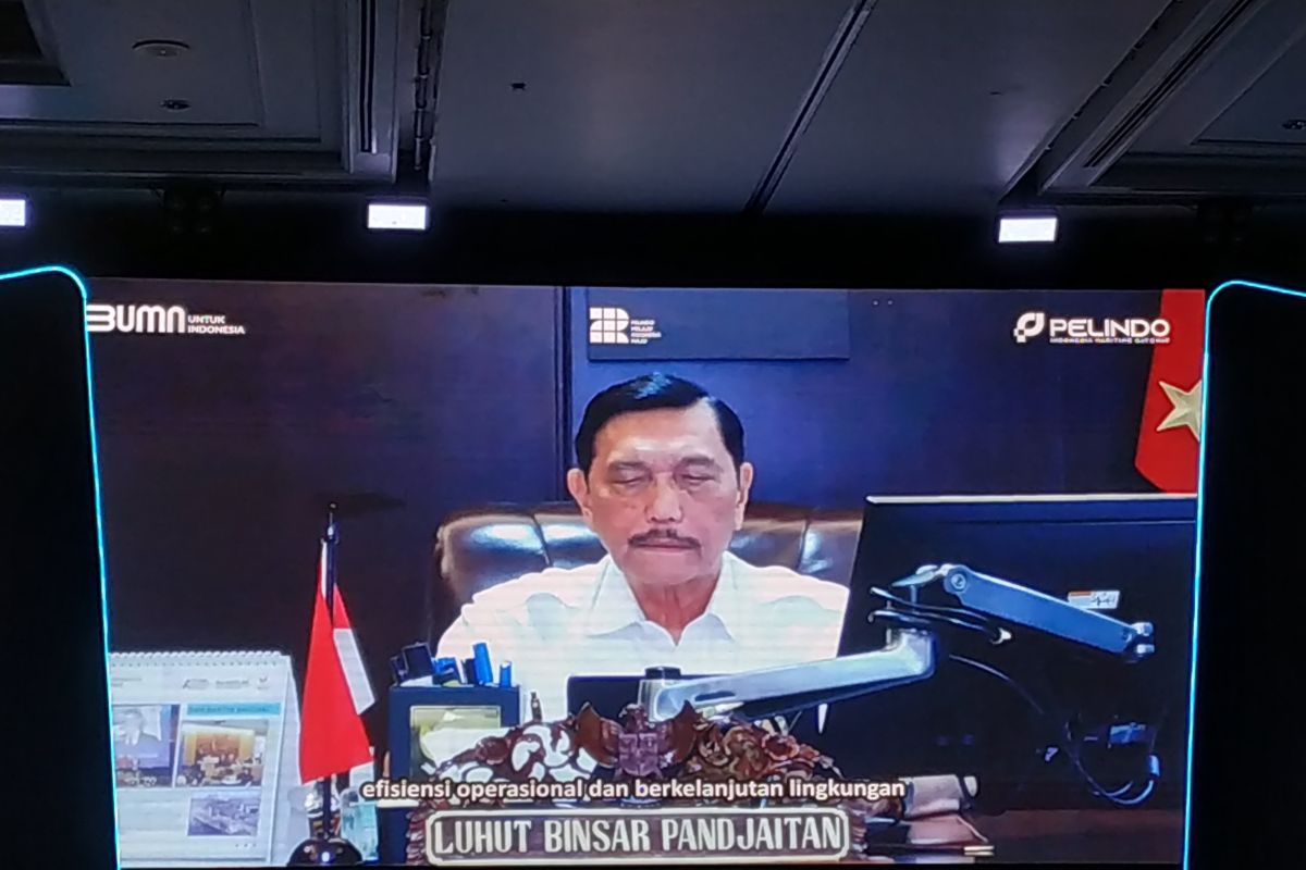 Luhut: Merger Pelindo dukung pertumbuhan sektor maritim kemudian pembangunan ekonomi