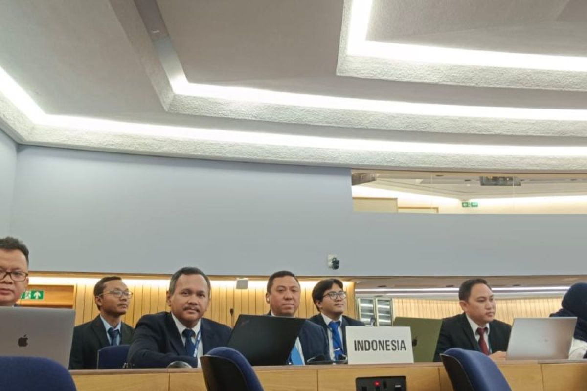 Indonesia hadiri Sidang Muatan Kargo kemudian Kontainer Ke-9 IMO di area London