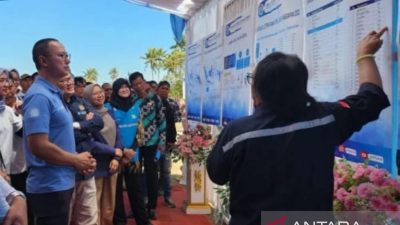 PT PLN berikan sambungan listrik untuk 952 KK di area Cianjur