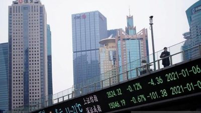 Saham China dibuka menguat, indeks Shanghai terangkat 0,34 persen